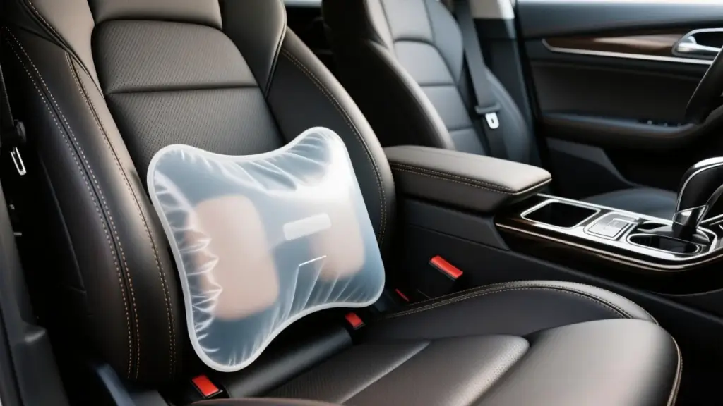 Lumbar support airbag membrane