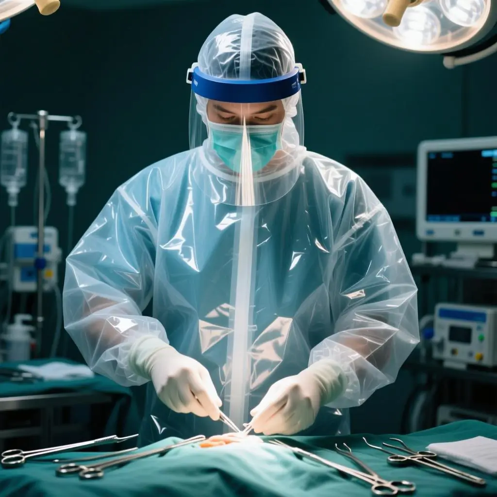 TPU medical protective clothing TPU medical protective clothing